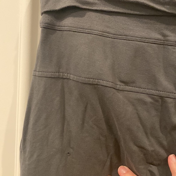 Brunello Cucinelli gray fold-over waist leggings - Picture 11 of 11